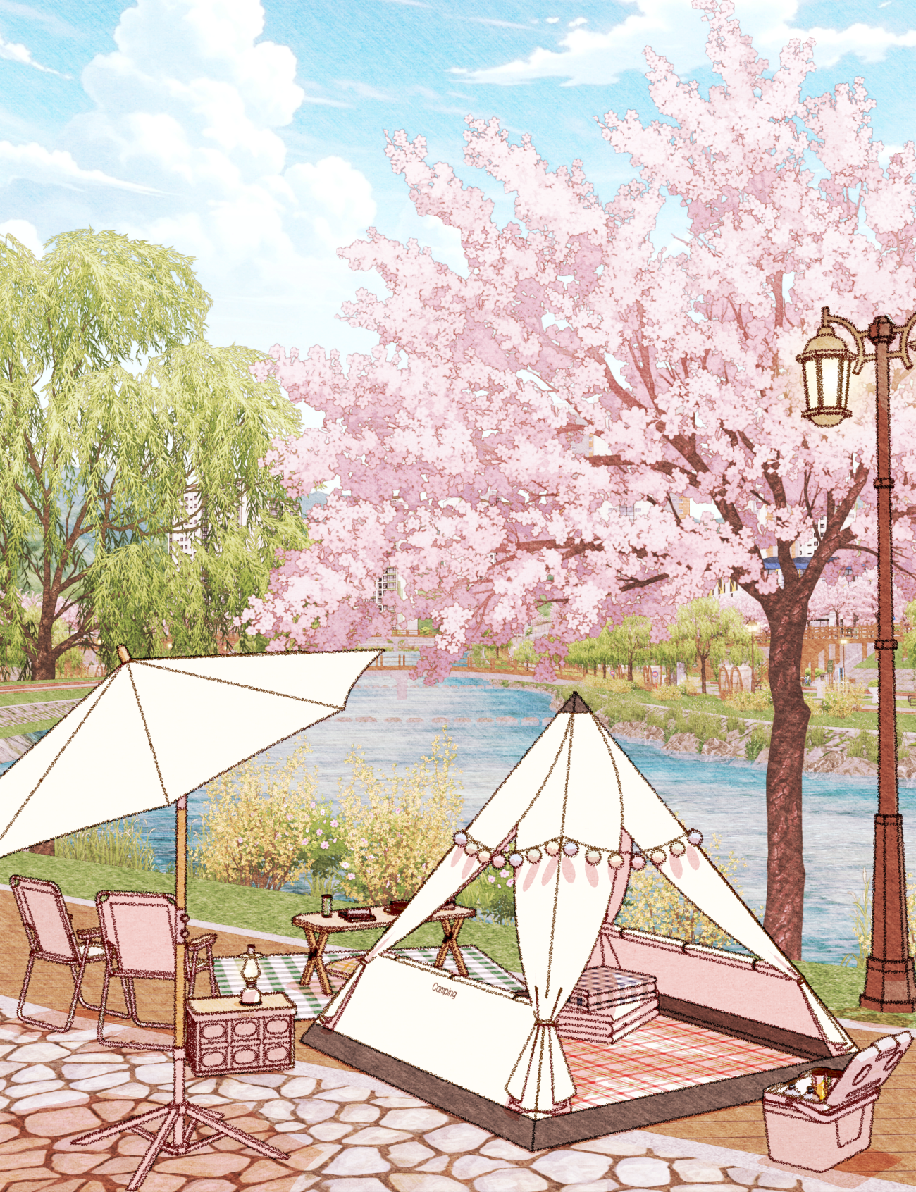 벡터 선화 편집 예시 3