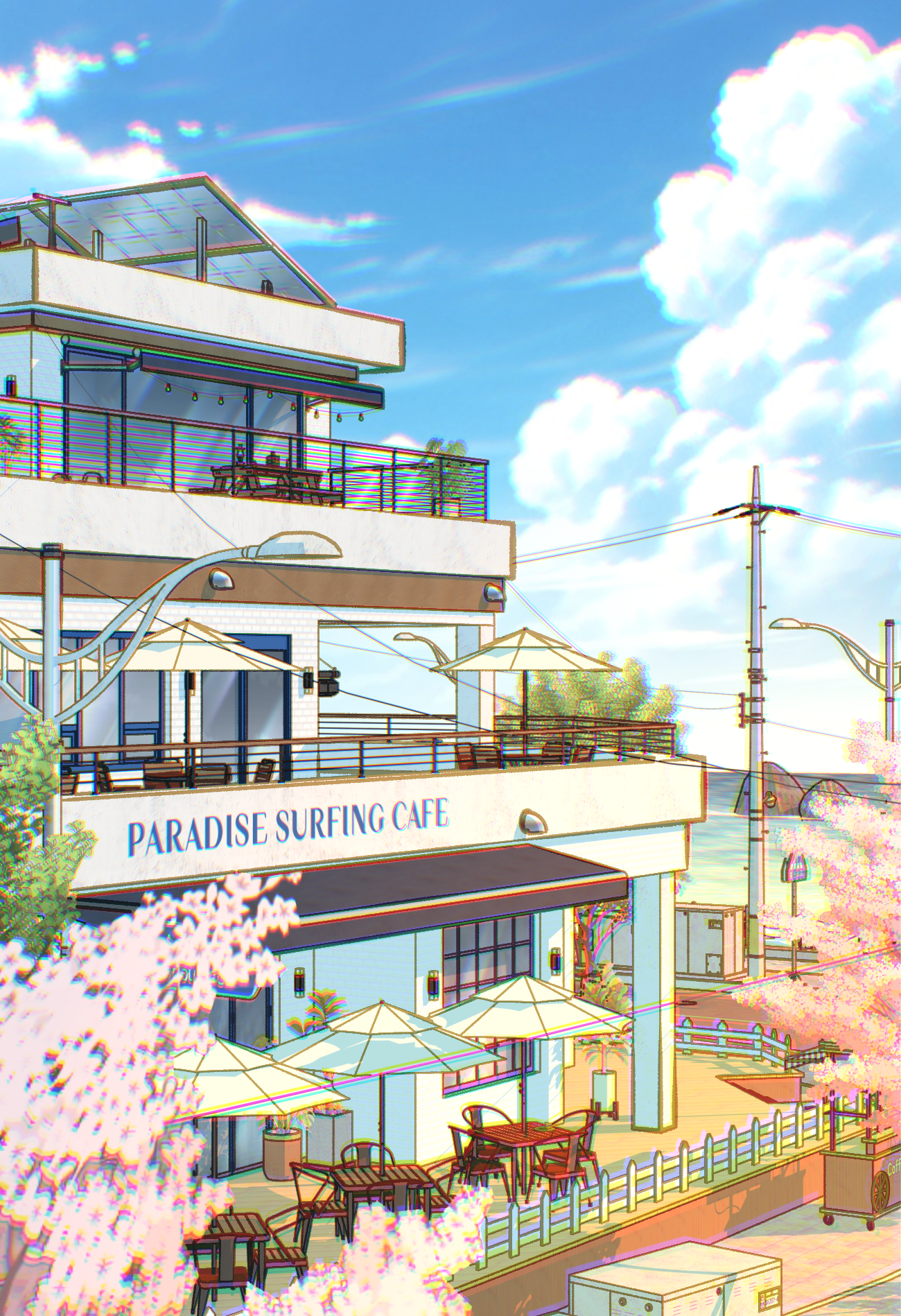 벡터 선화 편집 예시 1