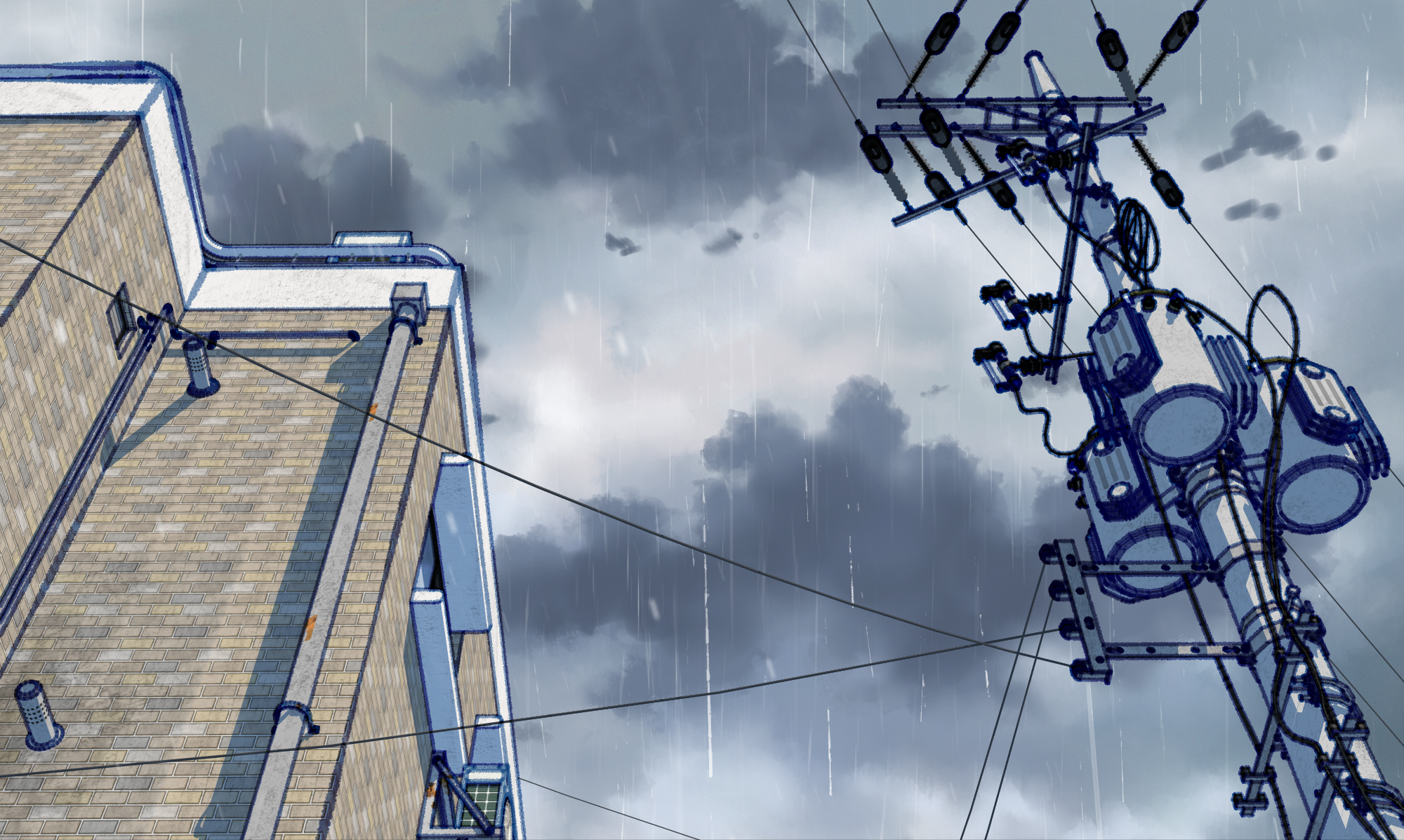 벡터 선화 편집 예시 2